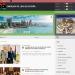 web embajada libia españa e-visa visado libia