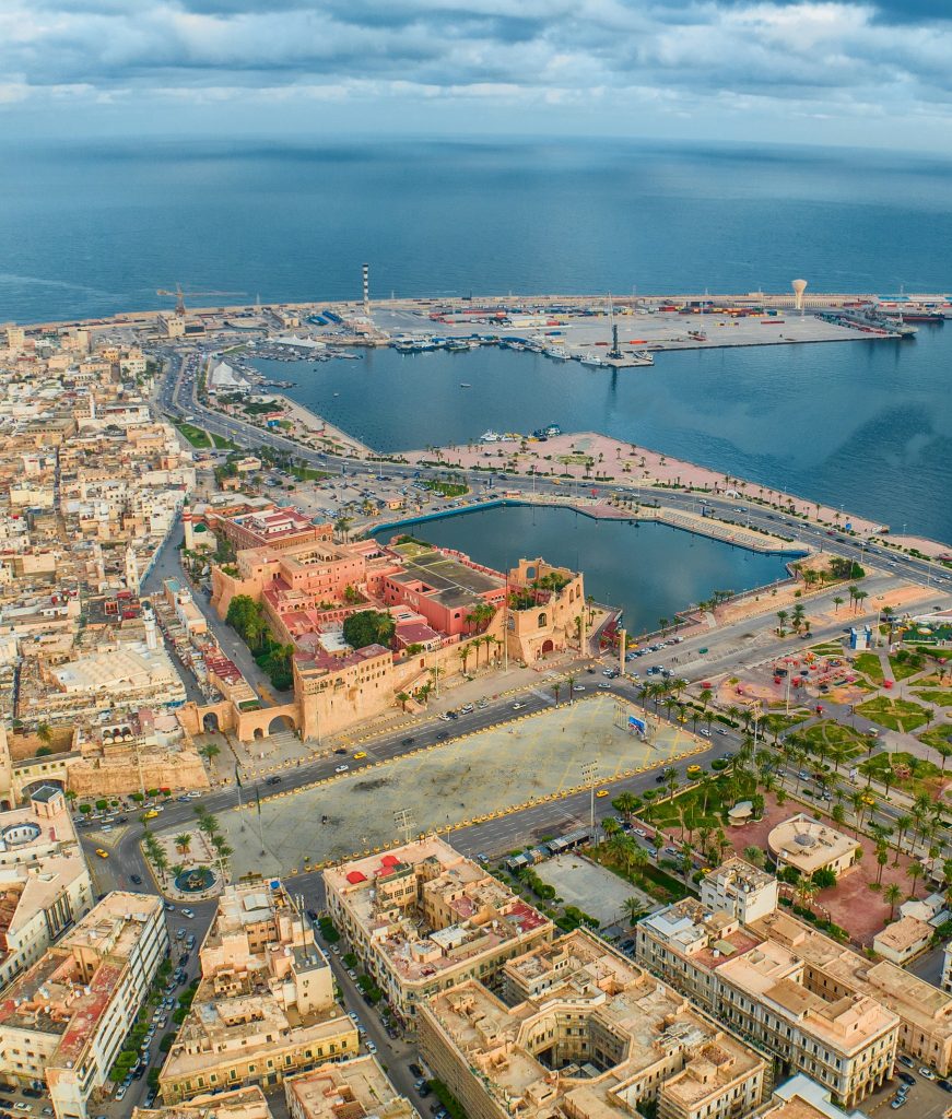 Libyan Central Bank Aerial View