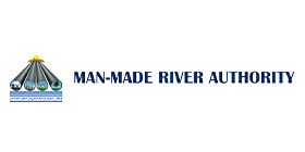 Great Man-Made River Authority logo with Qabas Consulting Libya, water Libya, national irrigation Tripoli, infrastructure Benghazi, public utilities Misrata Libya