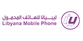 Libyana Mobile Phone Company logo with Qabas Consulting Libya, telecom Libya, mobile services Tripoli, digital economy Benghazi, ICT Misrata