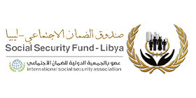 Social Security Fund Libya logo with Qabas Consulting Libya, social services Libya, pension fund Tripoli, public sector Benghazi, welfare Libya